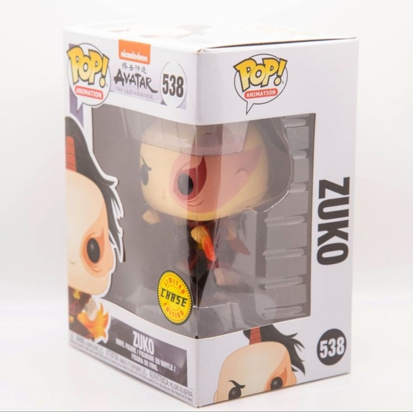 Funko Pop Avatar The Last Airbender Prince Zuko (#538) Chase Version - Picture 2 of 6